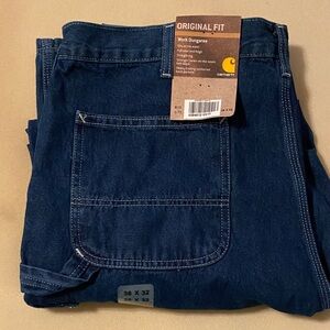 Carhartt Men's original Fit Work Dungaree Jeans